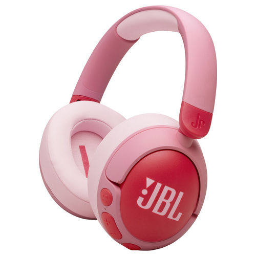 JBLJR470NCPIK Cuffie Over-Ear Bluetooth Wireless con Cancellazione Attiva del Rumore fino a 50 ore di autonomia colore Rosa