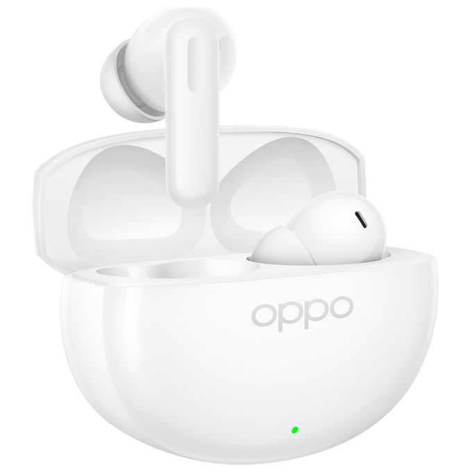 Oppo 110070330333 Enco Air5 Auricolari True Wireless Driver 12mm Bluetooth 6.1 ANC IP55 Autonomia 54h colore Bianco