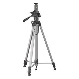 Alpha 2800 Treppiede Mobile con Supporto per Smartphone con Testa a 3 Vie 2 Estrazioni Argento
