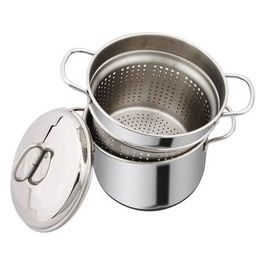 Pentola Cuocitutto con 2 manici Lt 8 Cm 24