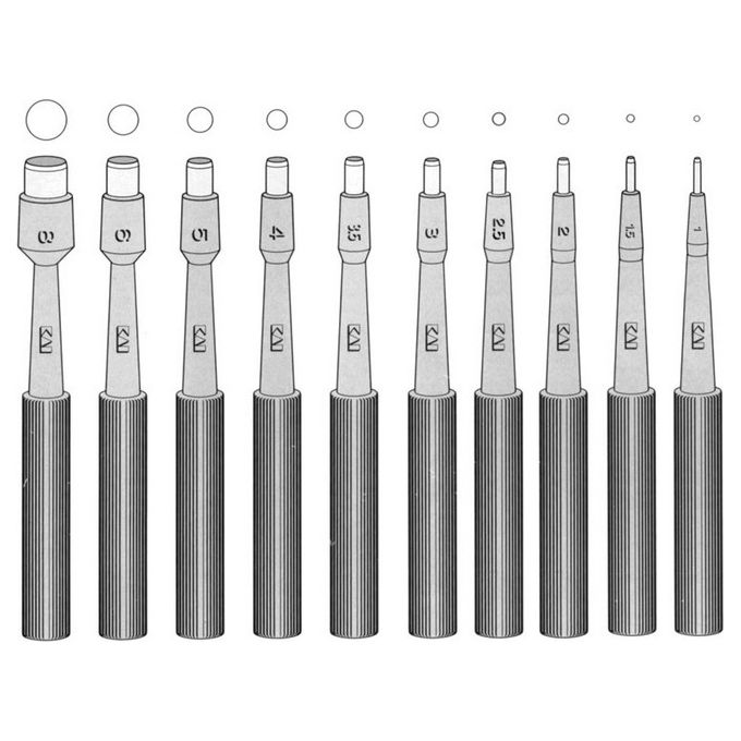 Curette Biopsia-Punch Diametro 2 Mm conf. 20 pz.