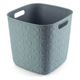 Cesta Cube Softex Verde Acqua
