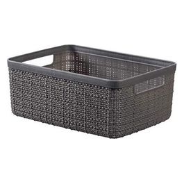 Cestino Jute Plastica Riciclata Rettangolare 5 Litri S Blu