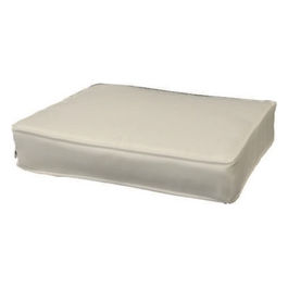Cuscino per sedie e poltrone cotone ecru mango kiwi 42x40x8 cm gdlc arredo giardino
