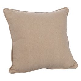 Cuscino da Arredo Sfoderabile Flo 100% Cotone 40X40 cm Beige