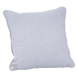 Cuscino da Arredo Sfoderabile Flo 100% Cotone 40X40 cm Grigio Chiaro