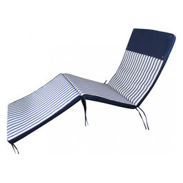 Cuscino Real Lettino Riga Blu