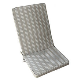 Cuscino Real Medio Righe Tortora