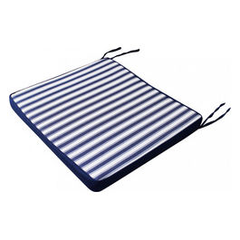 Cuscino Real Seduta Large Riga Blu