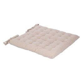 Cuscino da Seduta Cora 100% Cotone 40X40cm Beige