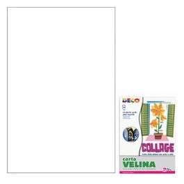 Carta Velina Unicolore 24 Fogli Bianco