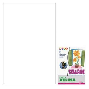 Cwr Carta Velina Unicolore 24 Fogli Bianco