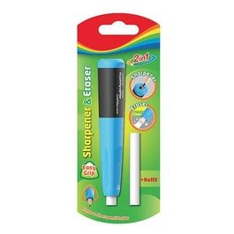 Confezione 1 Blister Temperamatite con Gomma 2in1