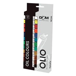 Confezione 12 Colori a Olio