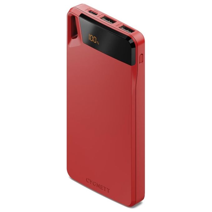 Cygnett Boost 10k Power Bank Rosso