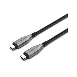 Cavo Armato da USB-C a USB-C Nero 3mt