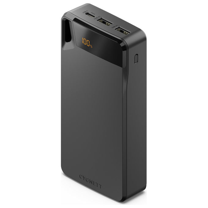 Cygnett ChargeUp Boost 20000 mAh Powerbank Litio Nero