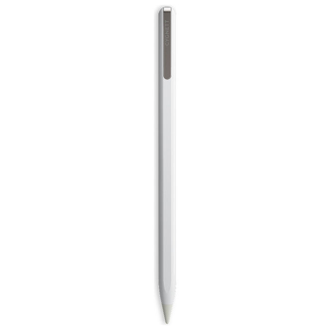 Cygnett MagPen penna stilo attiva per iPad, compatibile Apple, ricarica magnetica, batteria 130 mAh, Bianco