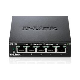 D-link 5-port 10/100 Metal Housing Desktop Switch