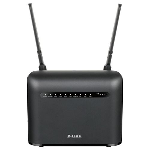 D-Link AC1200 Router Wireless Gigabit Ethernet Dual-Band 2.4 GHz/5 GHz 3G 4G Nero