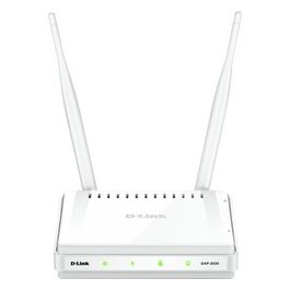 D-Link DAP-2020 Access Point Wireless N300, Due Antenne Esterne da 5 dB, Bianco