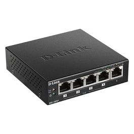 D-Link DGS-1005P Router Switch 5 Porte 10/100/1000Gb Senza Alimentazione Aggiuntiva