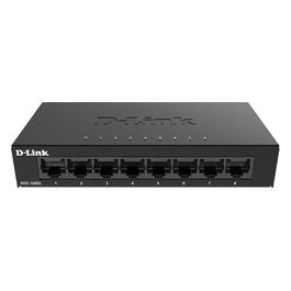 D-Link DGS-108GL Non gestito Gigabit Ethernet 10/100/1000 Nero