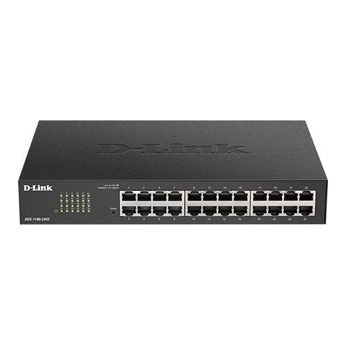 D-Link DGS-1100-24V2 Switch di Rete Gestito Gigabit Ethernet 10/100/1000 Nero 1U
