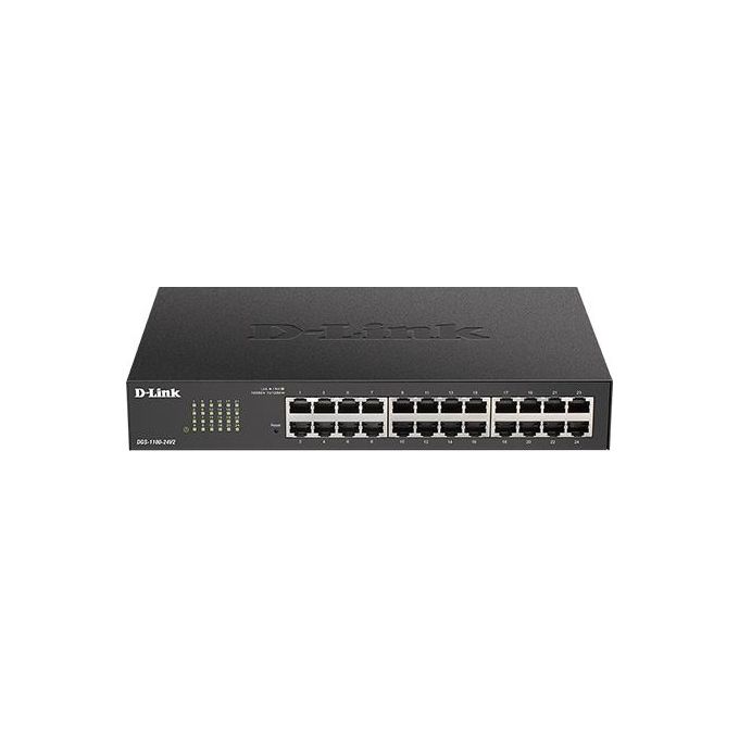 D-Link DGS-1100-24V2 Switch di Rete Gestito Gigabit Ethernet 10/100/1000 Nero 1U
