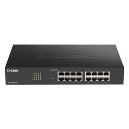 D-Link DGS-1100-16V2/E Smart Switch Gestito 16 Porte Gigabit Supporto VLAN Senza Ventole Cavo di Alimentazione UE