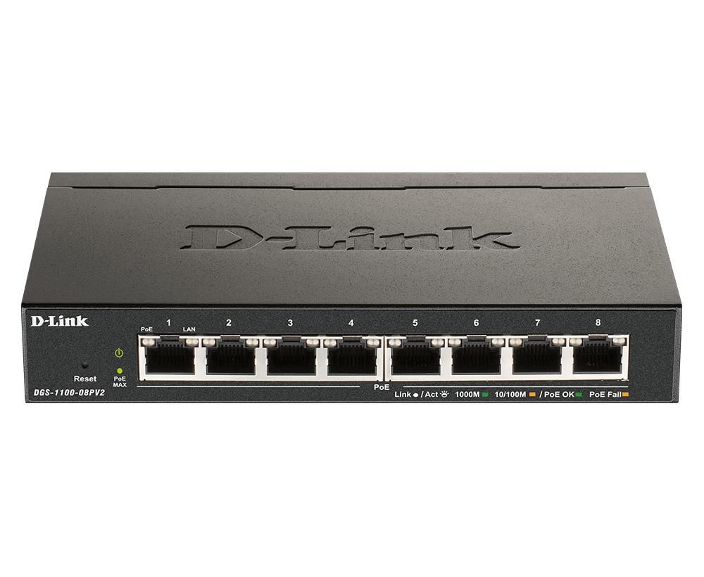 D-Link DGS-1100-08PV2 Switch 8