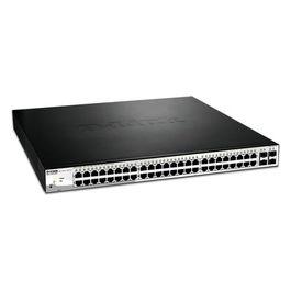 D-Link DGS-1210-52MP/E Smart Switch Gestito 52 Porte Gigabit PoE solo Cavo di Alimentazione UE