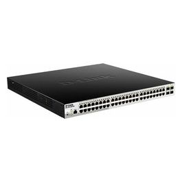 D-Link DGS-1210-52MP/ME/E Switch di Rete Gestito L2 Gigabit Ethernet 10/100/1000 1U Nero/Grigio