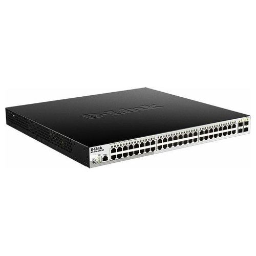 D-Link DGS-1210-52MP/ME/E Switch di Rete Gestito L2 Gigabit Ethernet 10/100/1000 1U Nero/Grigio