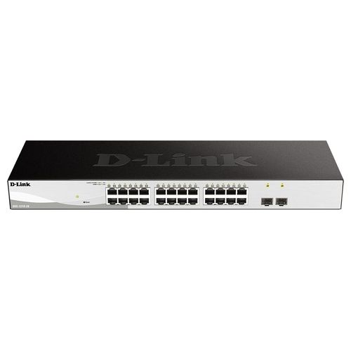 D-Link DGS-1210-26 Switch di Rete Gestito L2 Gigabit Ethernet 10/100/1000 Nero/Grigio 1U