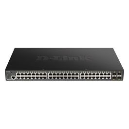 DGS-1250-52XMP Switch di Rete Gestito L3 Nero Supporto Power Over Ethernet