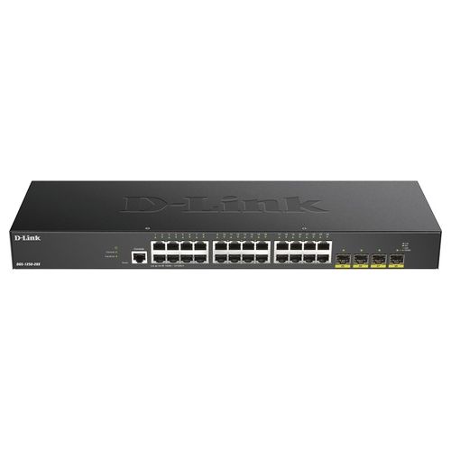 D-Link DGS-1250-28X Switch di Rete Gestito L3 Gigabit Ethernet 10/100/1000 Nero