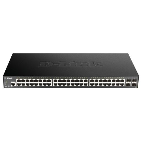 D-Link DGS-1250-52X Switch di Rete Gestito L3 Gigabit Ethernet 10/100/1000 Nero