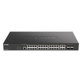 D-Link DGS-2000-28P Switch di Rete Gestito L2/l3 Gigabit Ethernet 10/100/1000 Supporto Power Over Ethernet 1U Nero