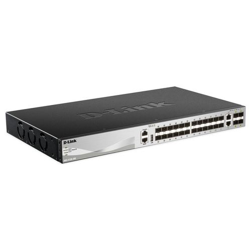 D-Link DGS-3130-30S Switch Gestito L3 10g Ethernet 100/1000/10000 Nero/Grigio