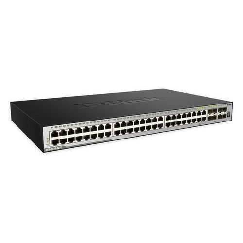D-Link DGS 3630-52TC Switch L3 gestito 44 x 10/100/1000 + 4 x combo Gigabit SFP + 4 x 10 Gigabit SFP+ montabile su rack
