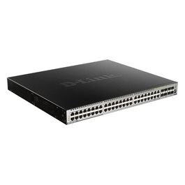 DGS 3630-52PC Switch L3 gestito 44 x 10/100/1000 (PoE+) + 4 x combo Gigabit SFP + 4 x 10 Gigabit SFP+ montabile su rack PoE+ (370 W)