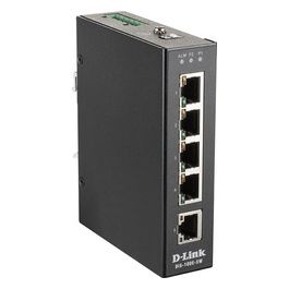 DIS-100E-5W Switch di Rete No Gestito L2 Fast Ethernet 10/100 Nero
