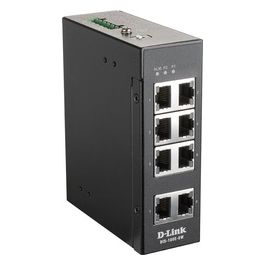 DIS-100E-8W Switch di Rete No Gestito L2 Fast Ethernet 10/100 Nero