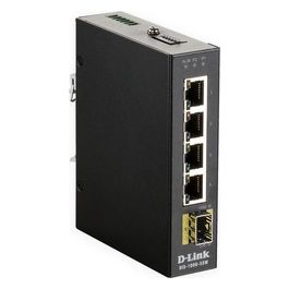 DIS‑100G‑5SW Switch Non Gestito L2 Gigabit Ethernet 10/100/1000 Nero