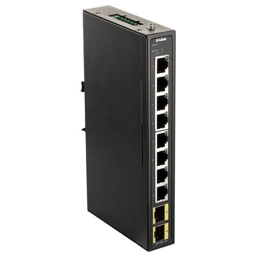D-Link DIS-100G-10S Switch di Rete Gestito Gigabit Ethernet 10/100/1000 Nero