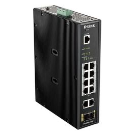 DIS-200G-12PS Switch Industriale di 12 Porte 10 Gigabit 8 di Cui Poe 240 W