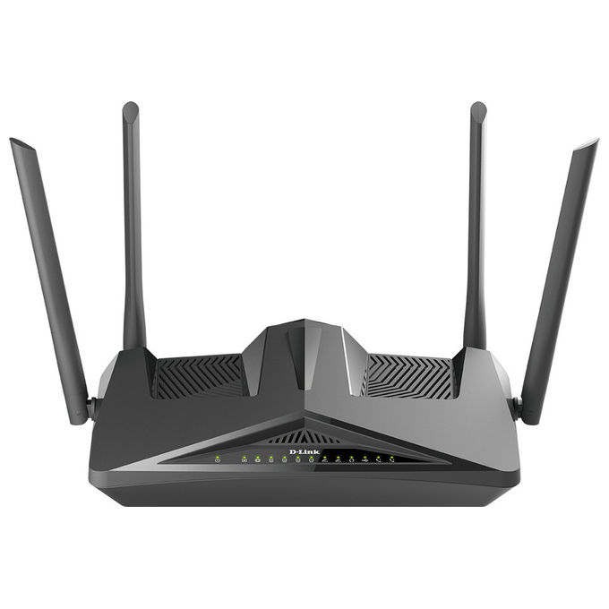 immagine di D-Link DSL-X1852E MODEM-ROUTER Router Wi-Fi 6 4 Porte (Nero)