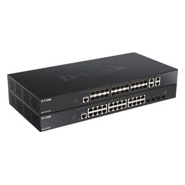 D-Link DXS-1210-28S Switch di Rete Gestito 10g Ethernet 100/1000/10000 1u Nero