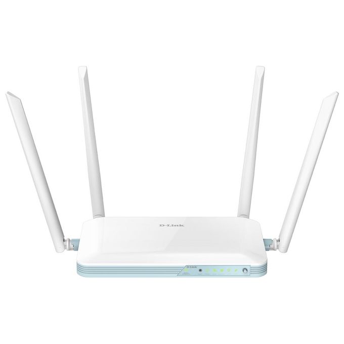 D-Link G403-E Router 4G N300 Eagle Pro AI Wireless Fast Ethernet Banda Singola 2.4 GHz Bianco